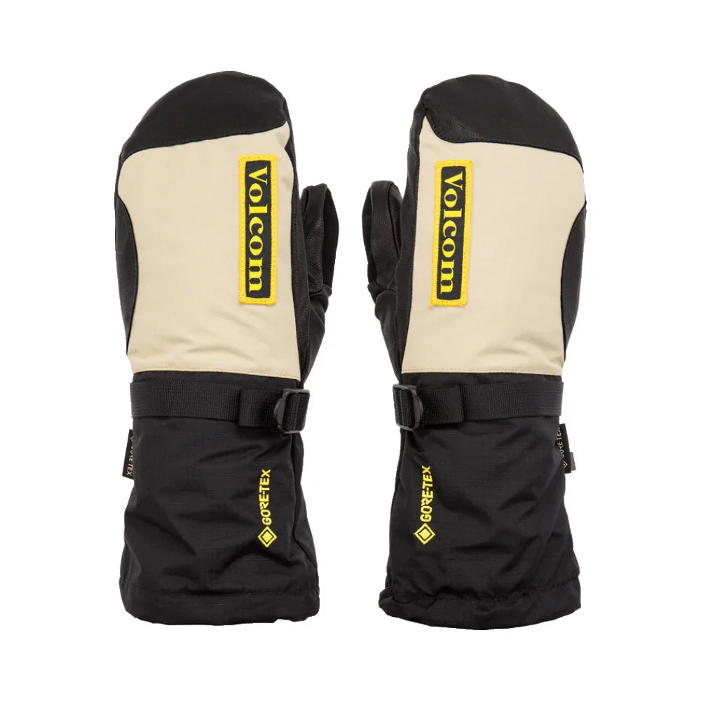 The Volcom 91 Gore-Tex Mitts 2024 in Khakiest