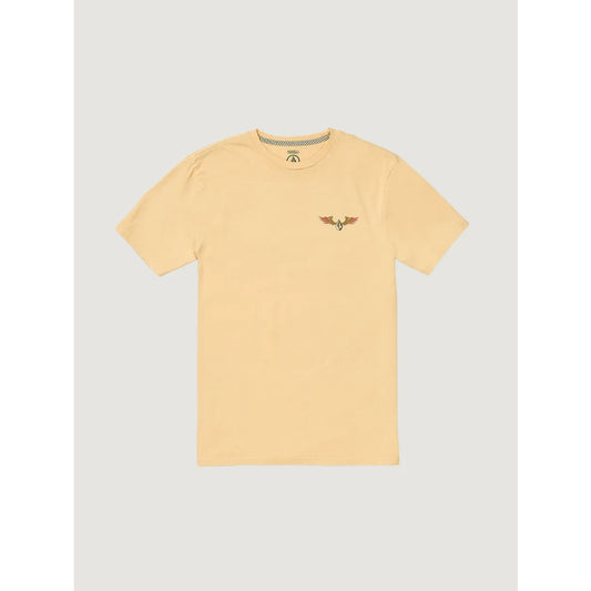 The Volcom Archer T-Shirt  2022 in Yellow