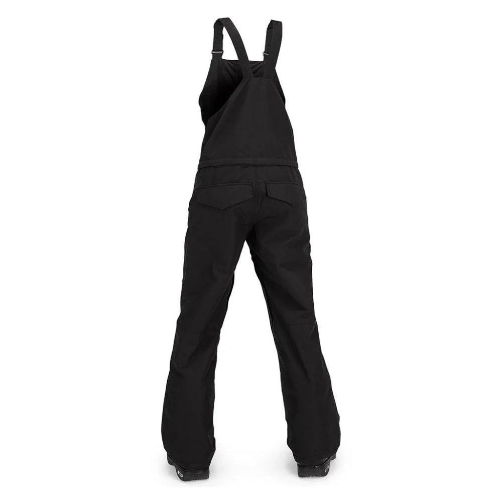 The Volcom Barkley Insulated Kid's Bib Overall 2024 in Black 2
