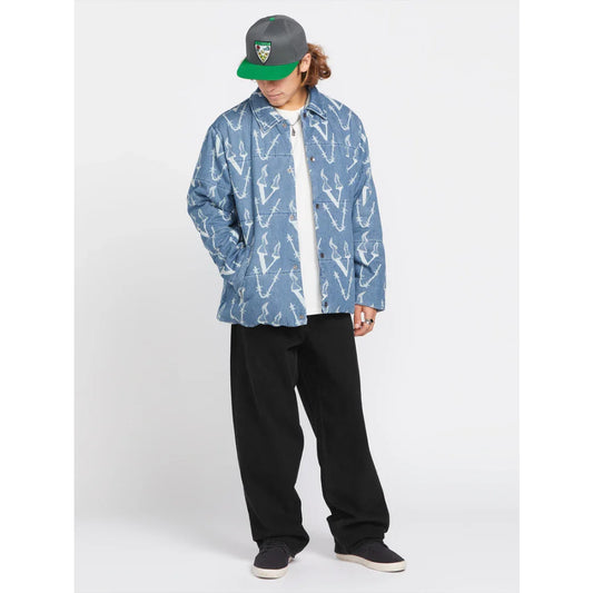 The Volcom Billow Denim Jeans 2023 in Black 1