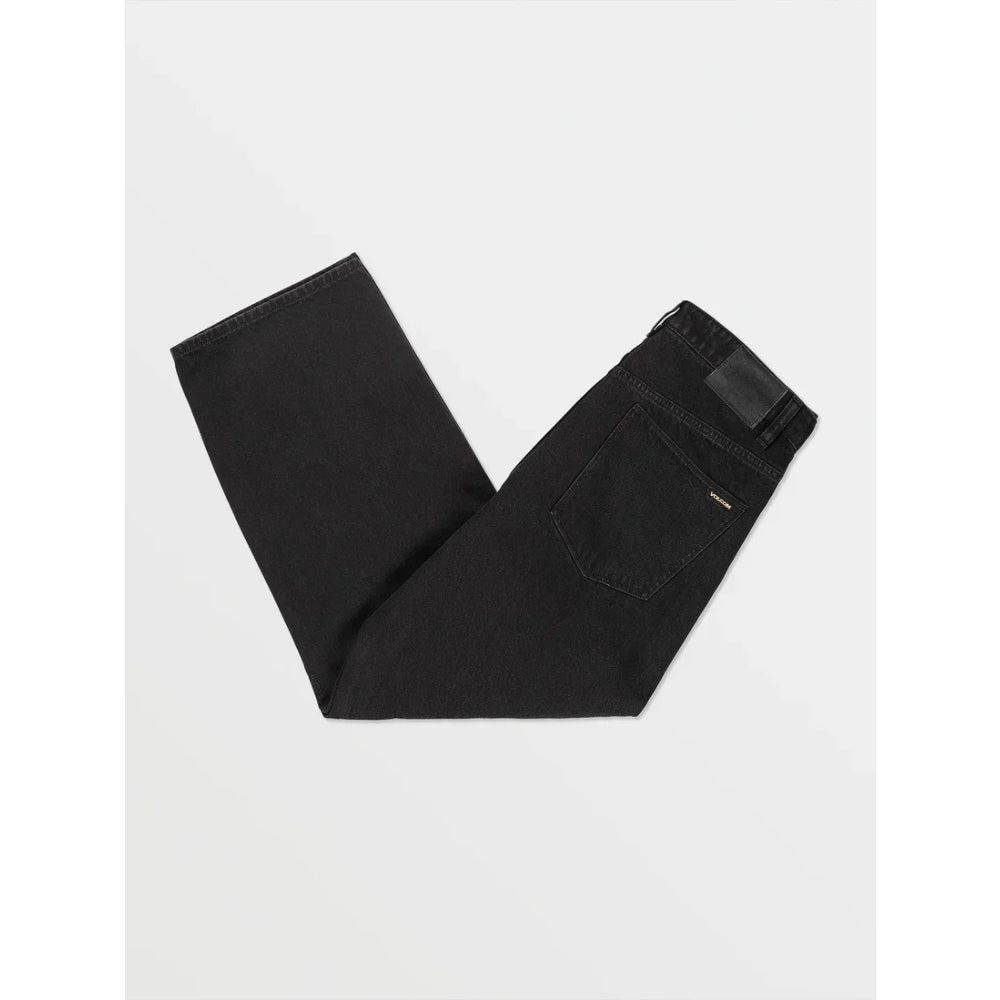The Volcom Billow Denim Jeans 2023 in Black 3