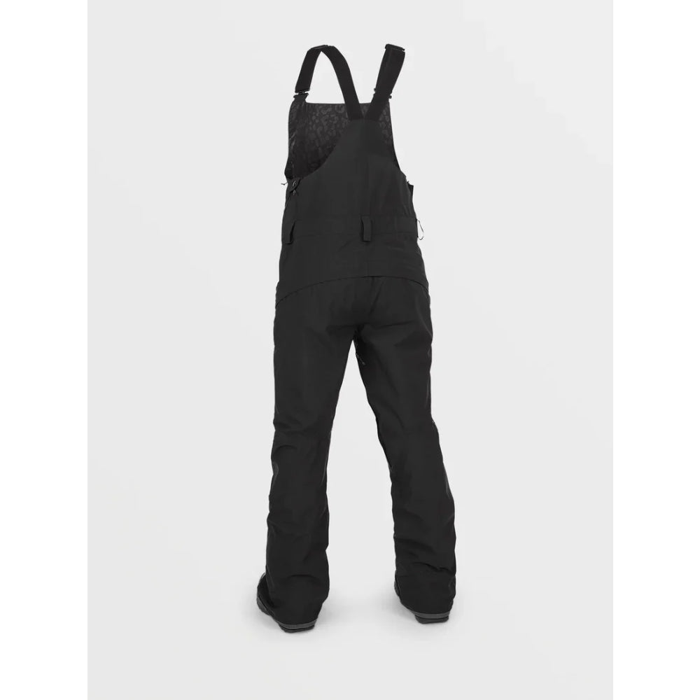 The Volcom Elm Stretch Gore-Tex Women's Bib Overall 2023 in Black 2