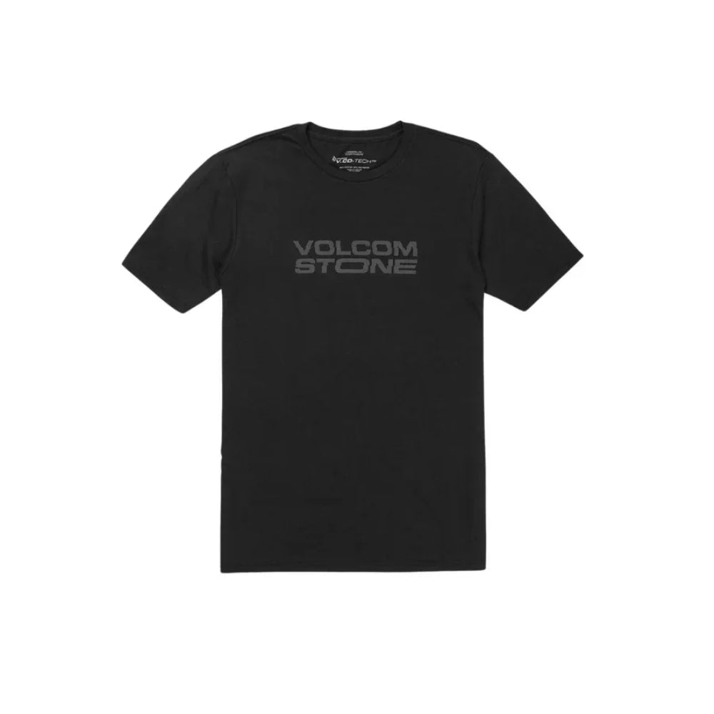 The Volcom Euroslash Tech T-Shirt 2022 in Black