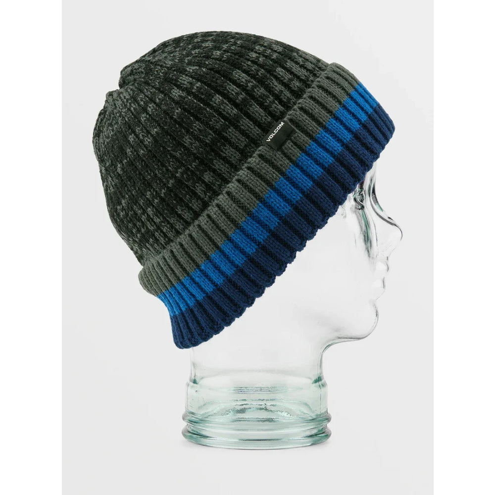 The Volcom Everything Beanie 2024 in Electric Blue
