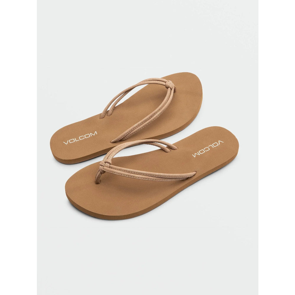 The Volcom Forever & Ever II Sandals 2021 in Tan