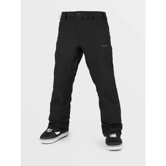 The Volcom Freakin Chino Men's Snow Pants 2023 in Black 1