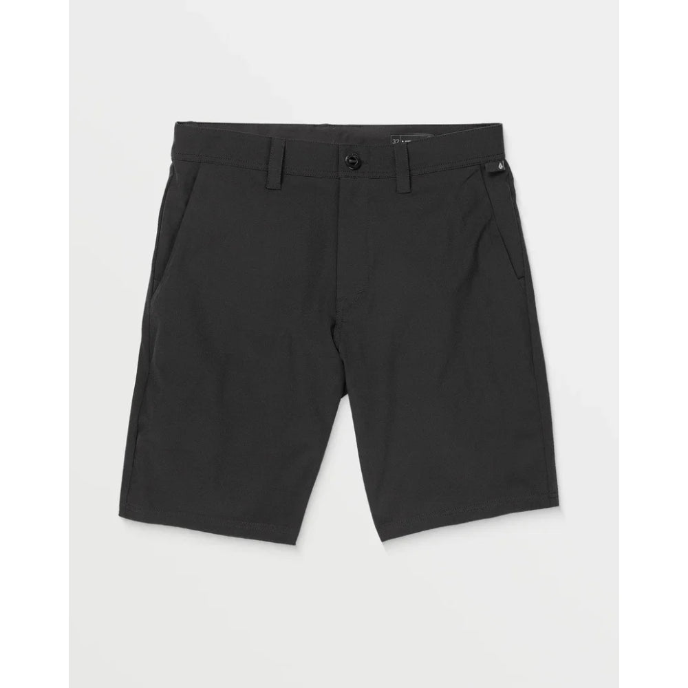 The Volcom Frickin Cross Shred 20" Shorts 2022 in Black 1