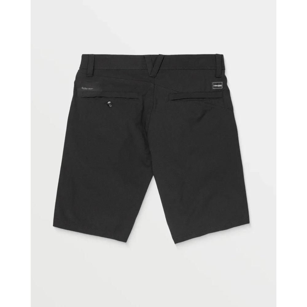 The Volcom Frickin Cross Shred 20" Shorts 2022 in Black 2