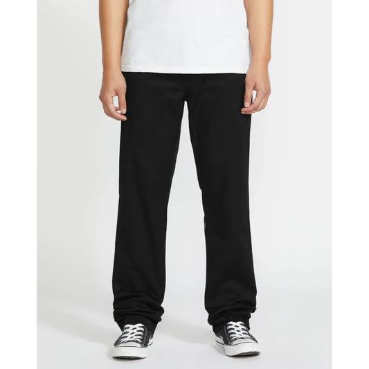 The Volcom Frickin Modern Stretch Pants 2023 in Black 1