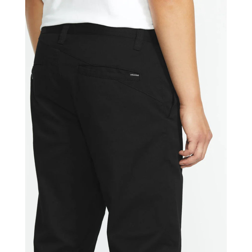 The Volcom Frickin Modern Stretch Pants 2023 in Black 2