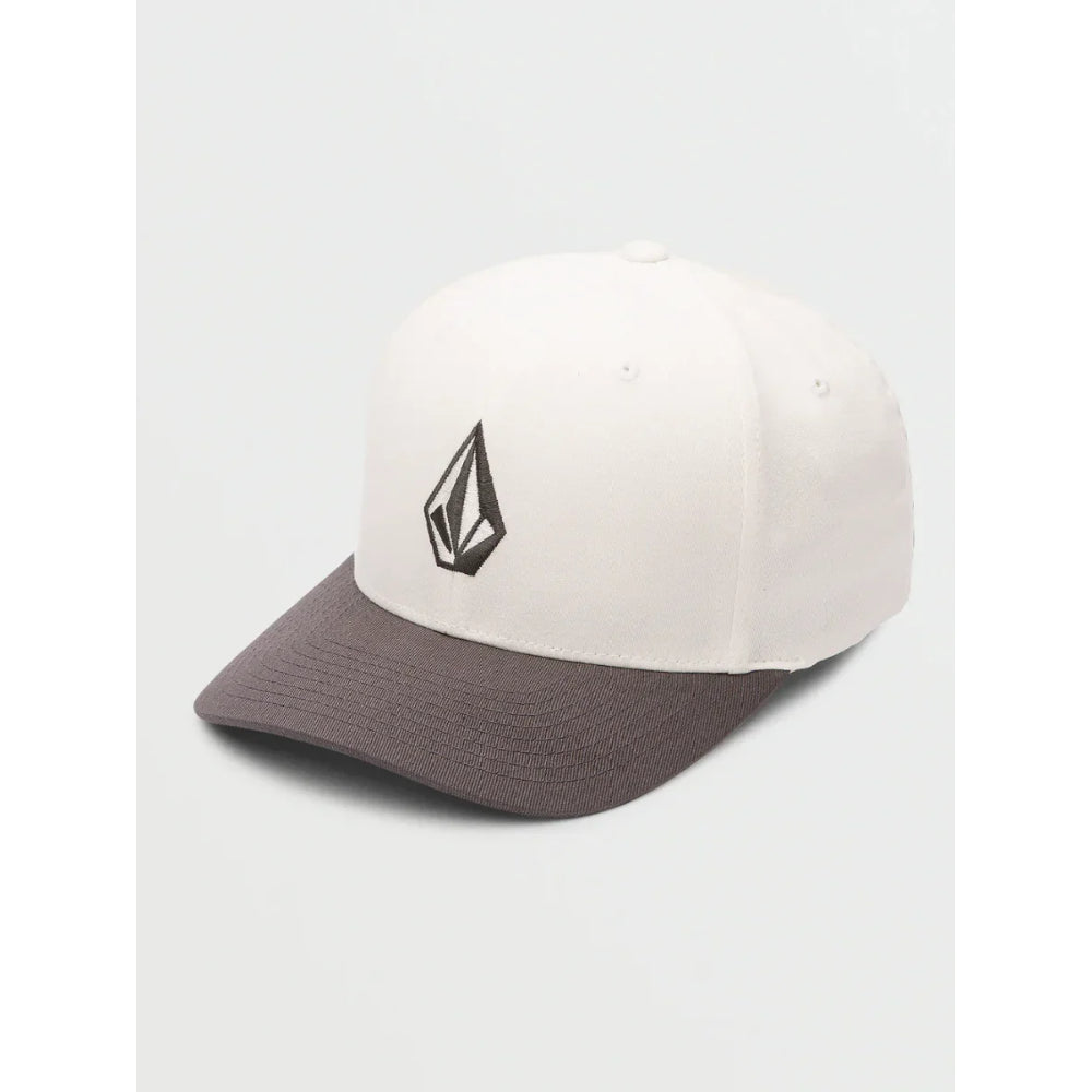The Volcom Full Stone Flexfit Hat 2022 in Dirty White