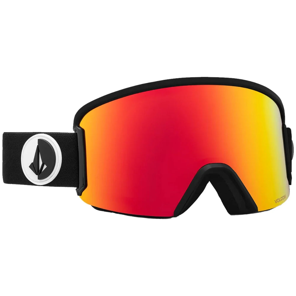 The Volcom Garden Goggles 2023 in Gloss Black
