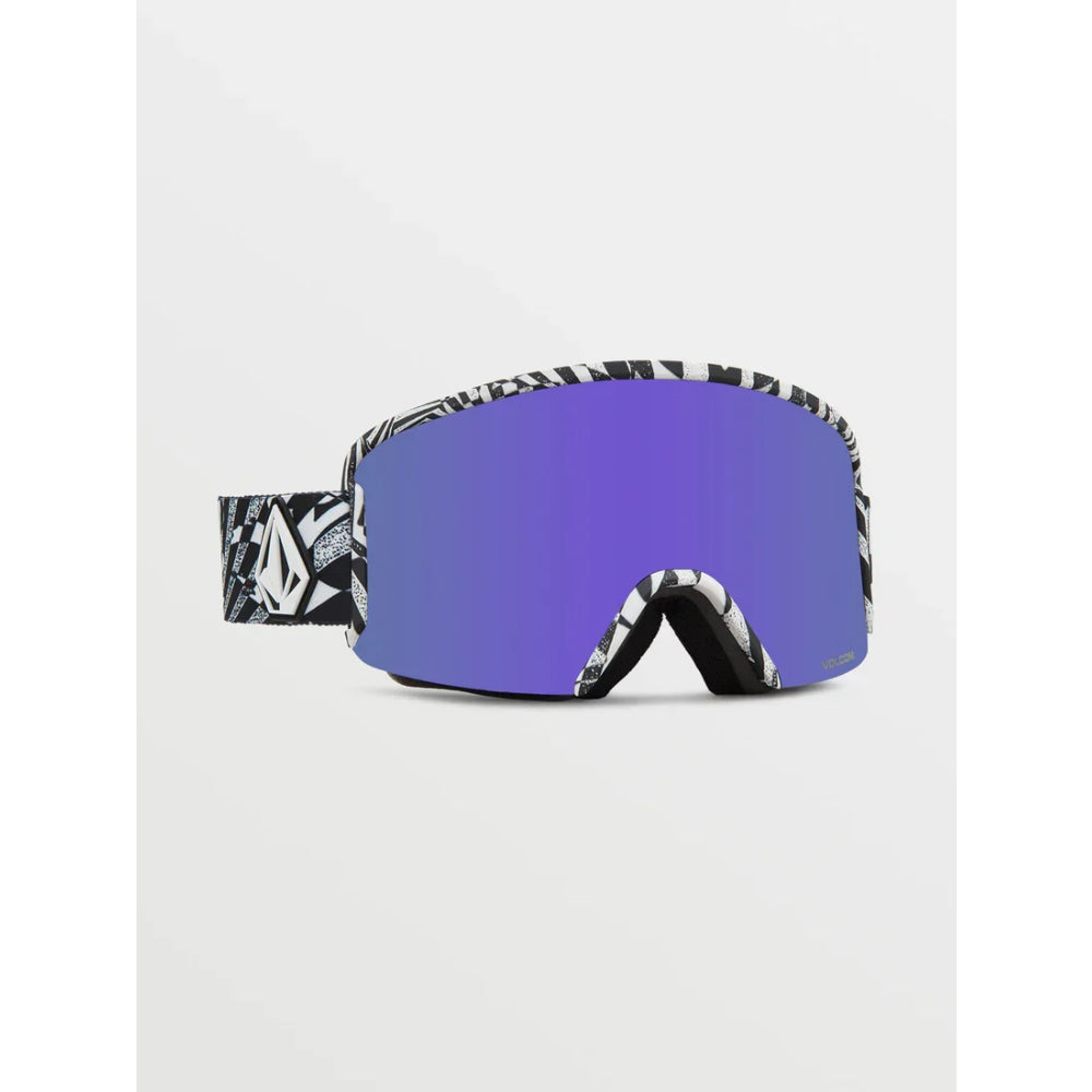The Volcom Garden Goggles 2023 in OP Art