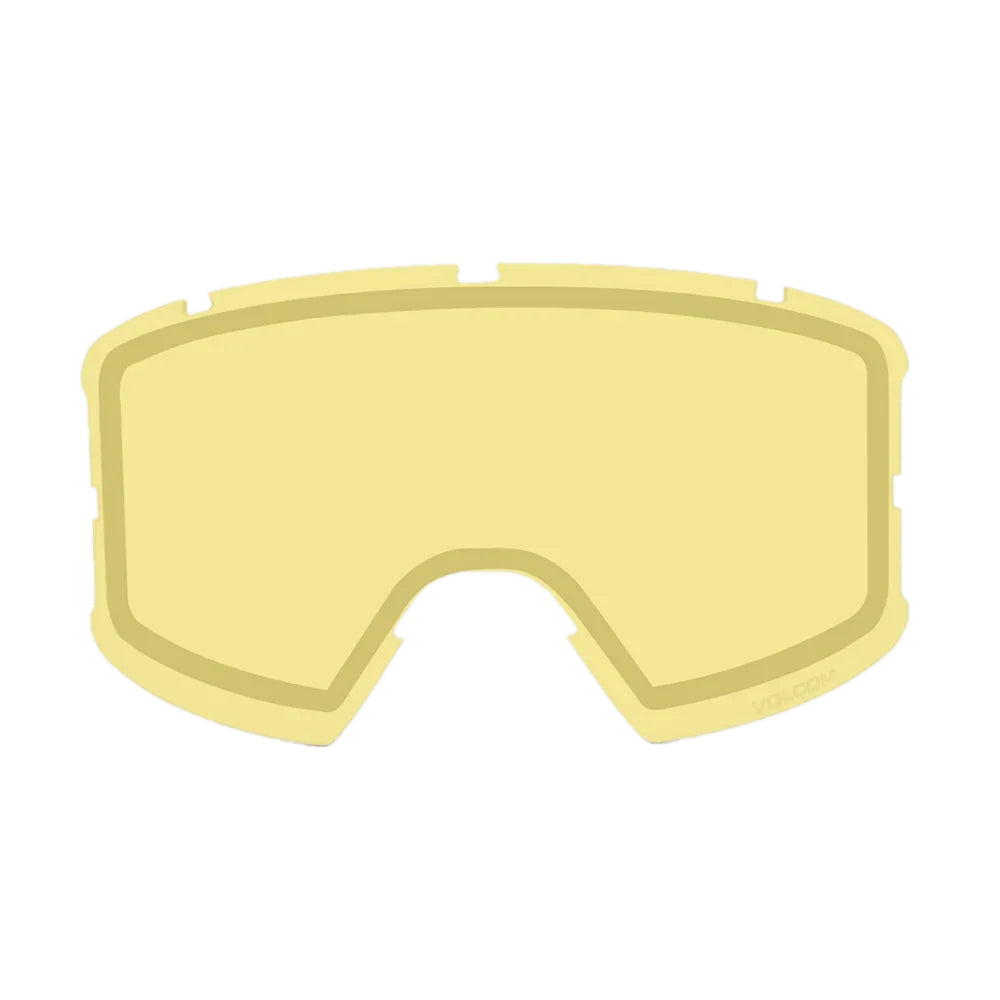 The Volcom Garden Spare Goggle Lens 2023 in Yellow