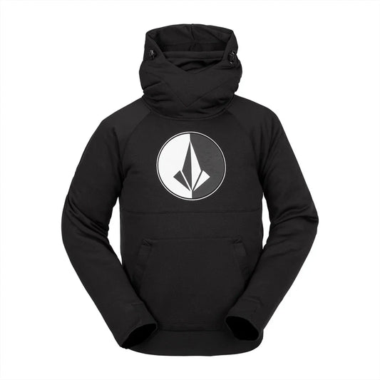 The Volcom Hydro Riding Men's Hoodie 2024 in Black 1