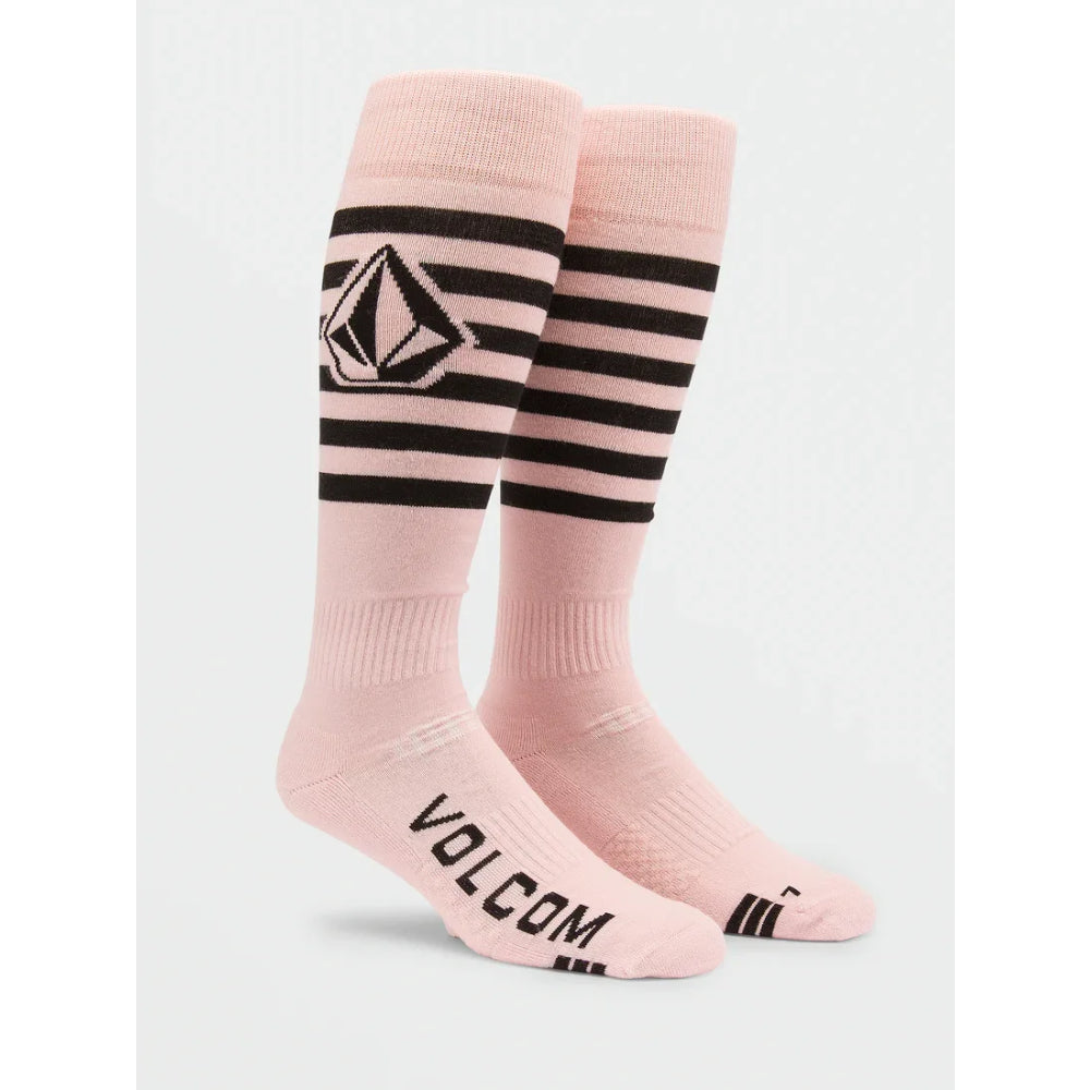 The Volcom Kootney Men's Socks 2023 in Party Pink