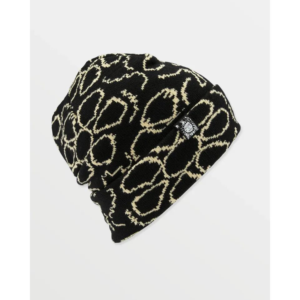 The Volcom Longo Beanie 2026 in Black