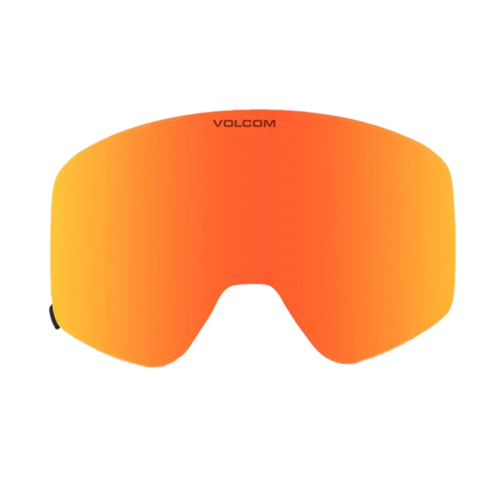 The Volcom Odyssey Spare Goggle Lens 2023 in Red Chrome