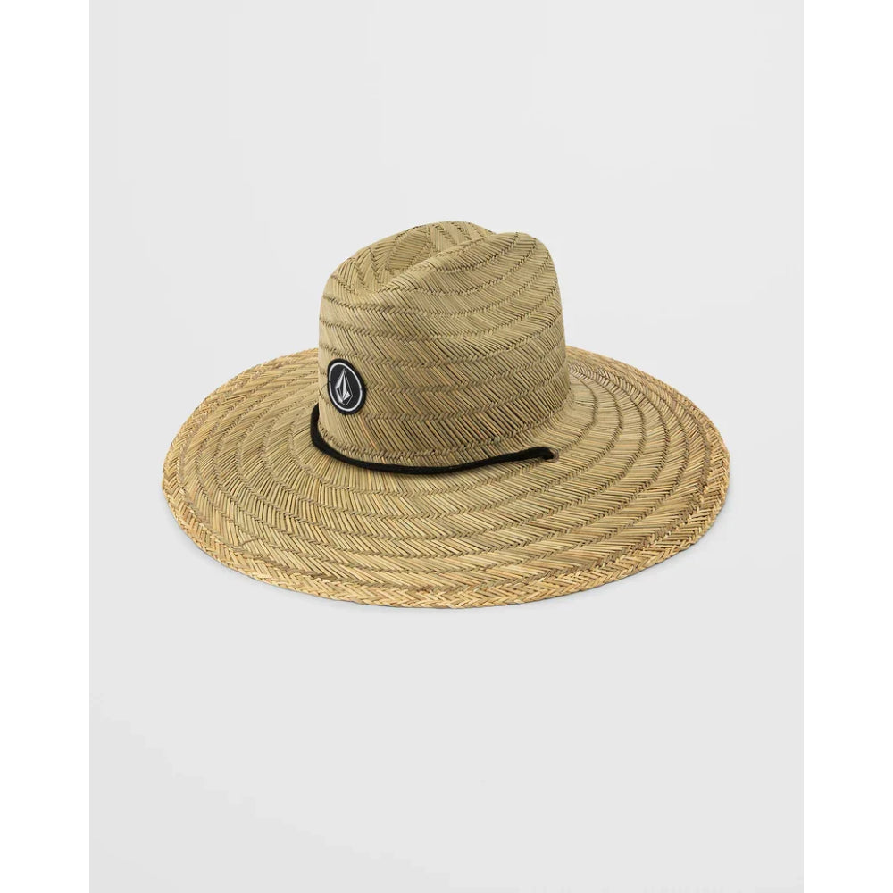 The Volcom Quarter Straw Hat 2022 in Straw