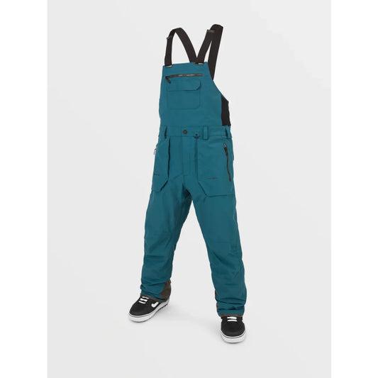 The Volcom Rain Gore-Tex Men's Bib Overall 2023 in Sky Blue 1
