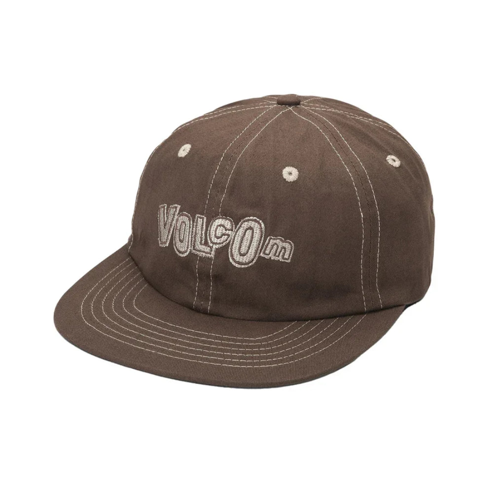 The Volcom Ranso ADJ Hat 2024 in Mud