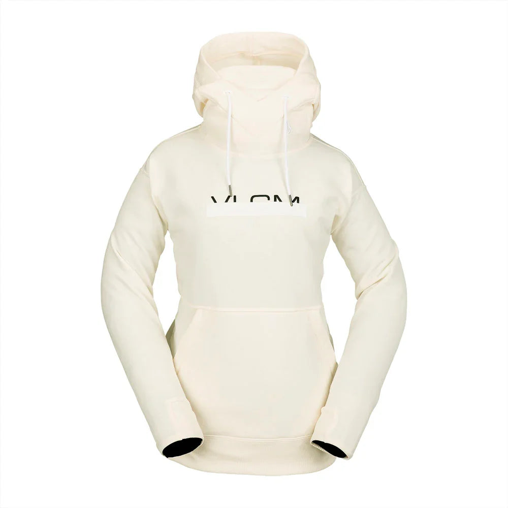 The Volcom Riding Hydro Women's Hoodie 2024 in Moonbeam 1