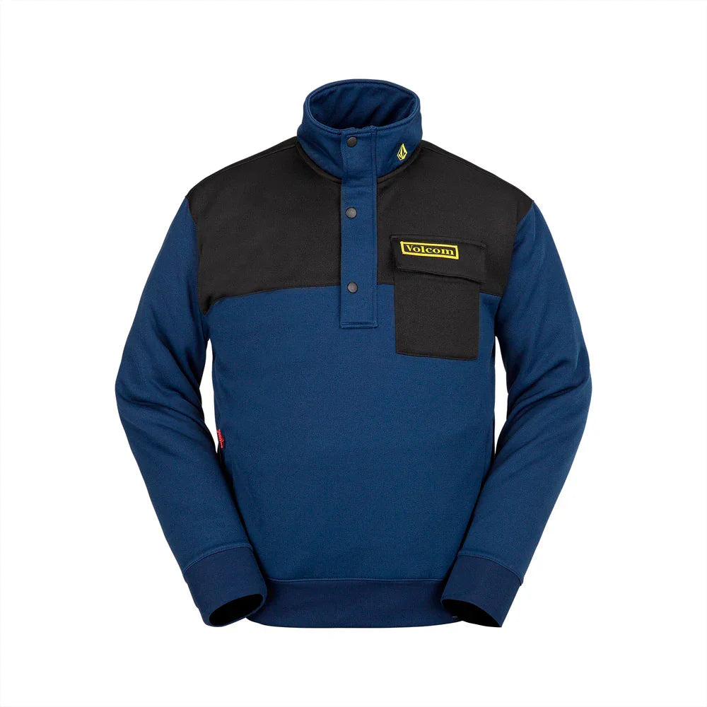 The Volcom She 2 Pullover Fleece 2024 in Navy 1