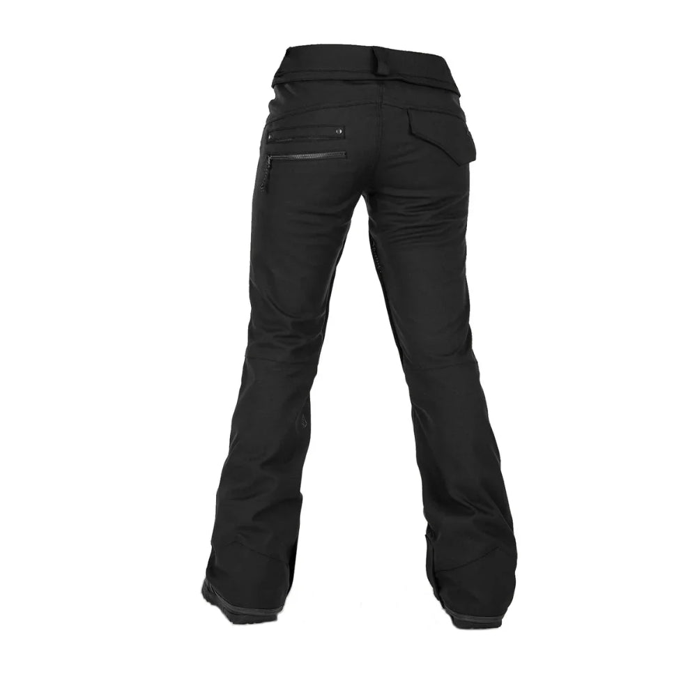 The Volcom Species Women's Stretch Pants 2022 in Black 2