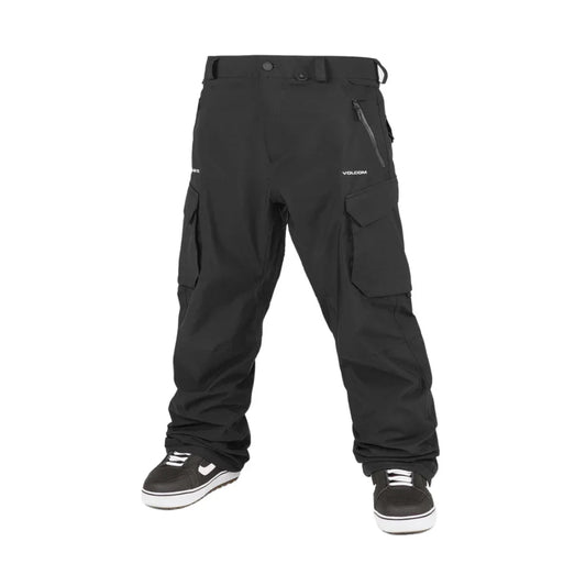 The Volcom Stone Stretch Gore-Tex Men's Snow Pants 2024 in Black 1