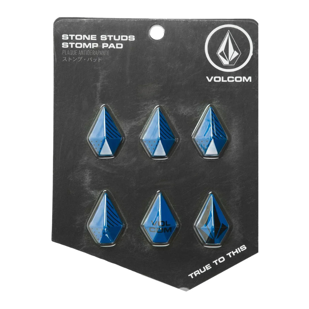 The Volcom Stone Studs Stomp Pads 2024 in Electric Blue