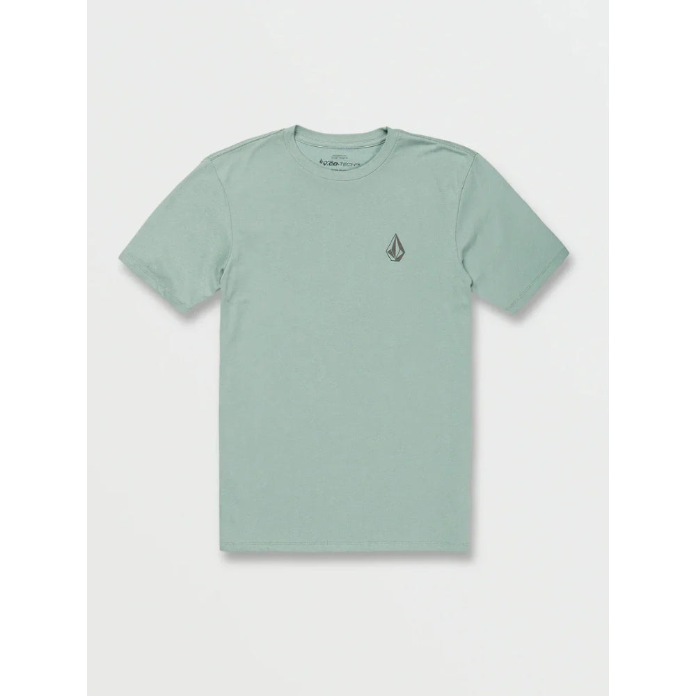 The Volcom Stone Tech T-Shirt 2022 in Fern