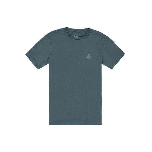 The Volcom Stone Tech T-Shirt 2023 in Cruzer Blue