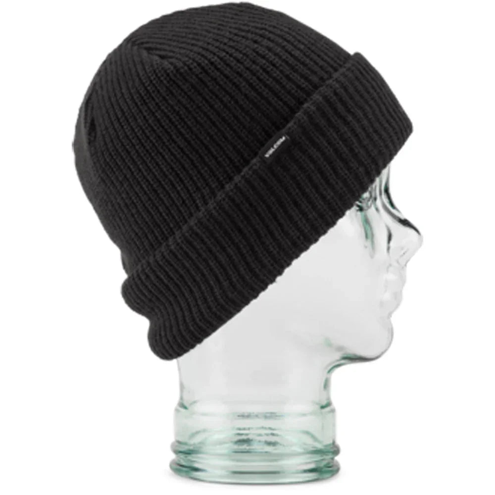 The Volcom Sweep Lined Beanie 2024 in Black