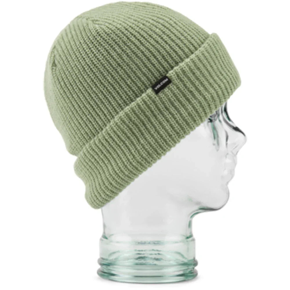 The Volcom Sweep Lined Beanie 2024 in Light Military
