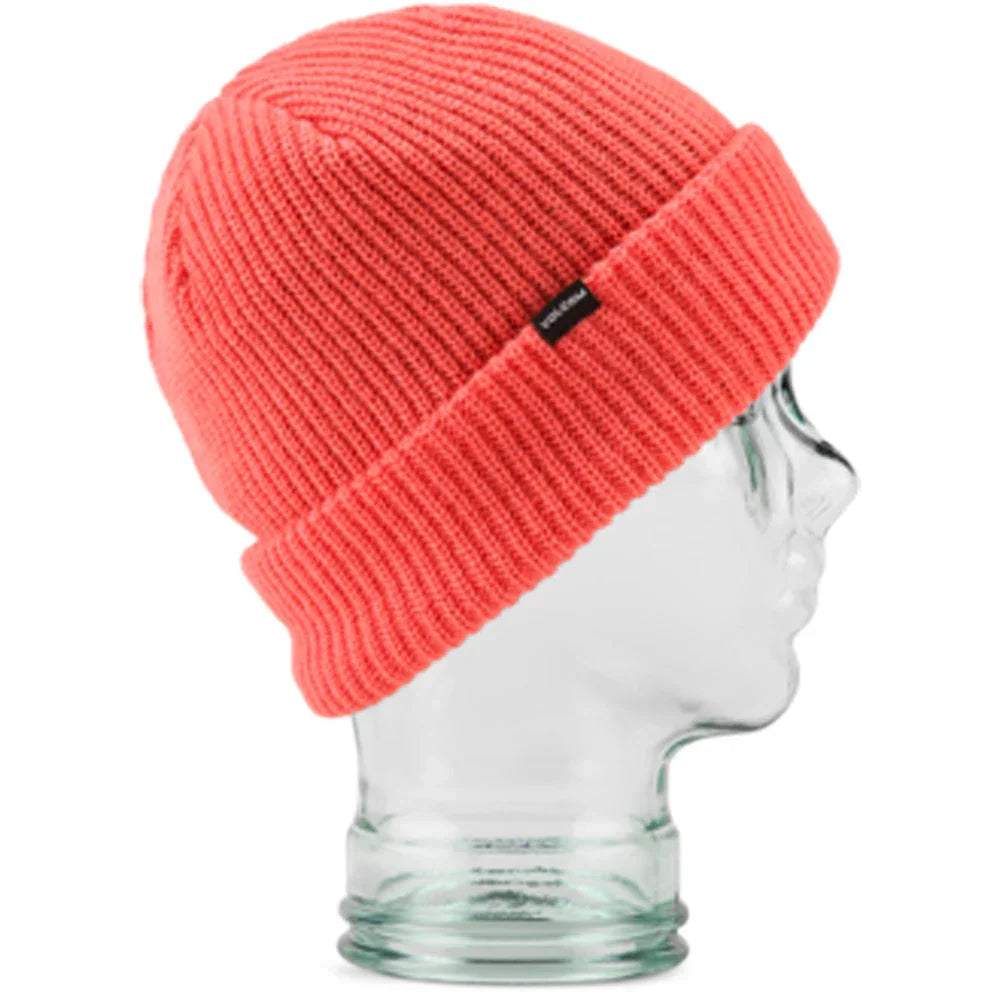 The Volcom Sweep Lined Beanie 2024 in Orange