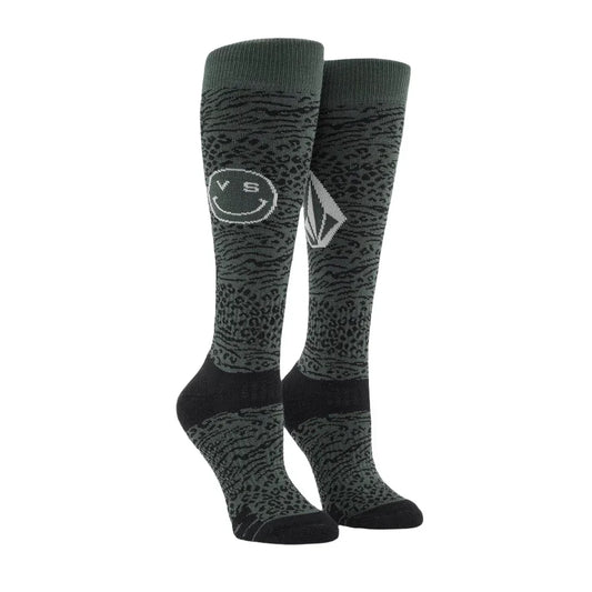 The Volcom TTT Women's Socks 2024 in Eucalyptus