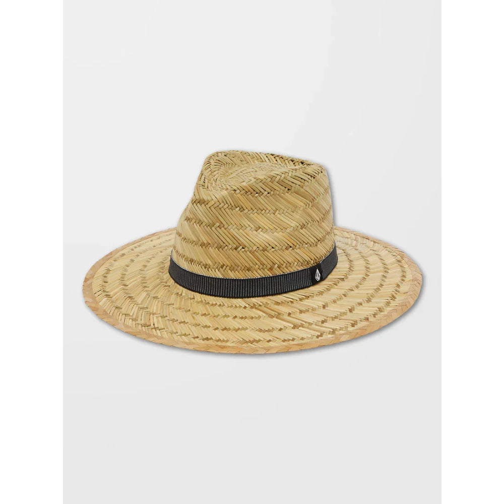 The Volcom Throw Shade Straw Hat 2022 in Straw