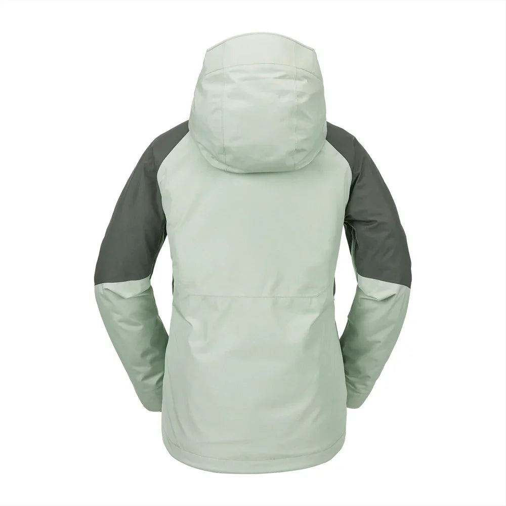 The Volcom V.Co Aris Insulated Gore Women's Jacket 2024 in Sage Frost 2