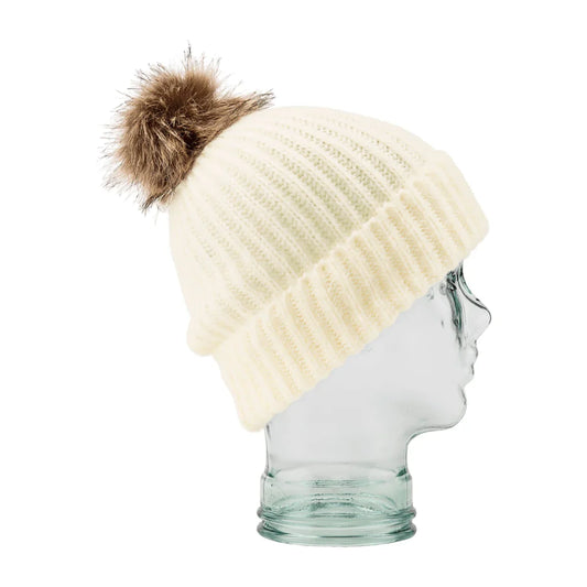 The Volcom V.Co Lyra Beanie 2024 in Moonbeam