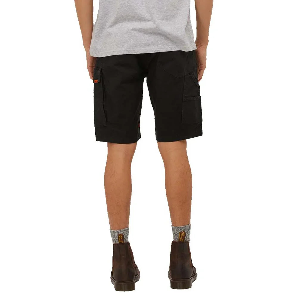The Volcom Workwear Caliper 19" Shorts 2023 in Black 2