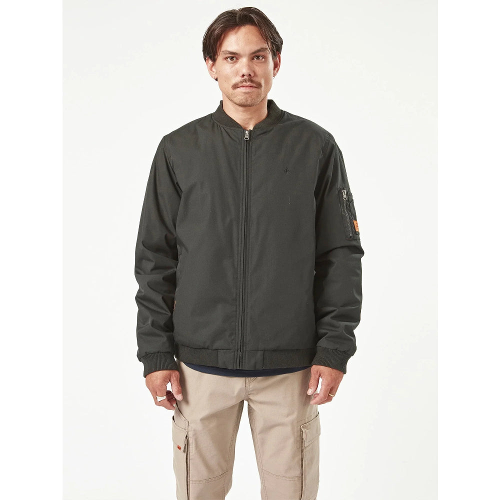 The Volcom Workwear Jacket 2022 in Black 1