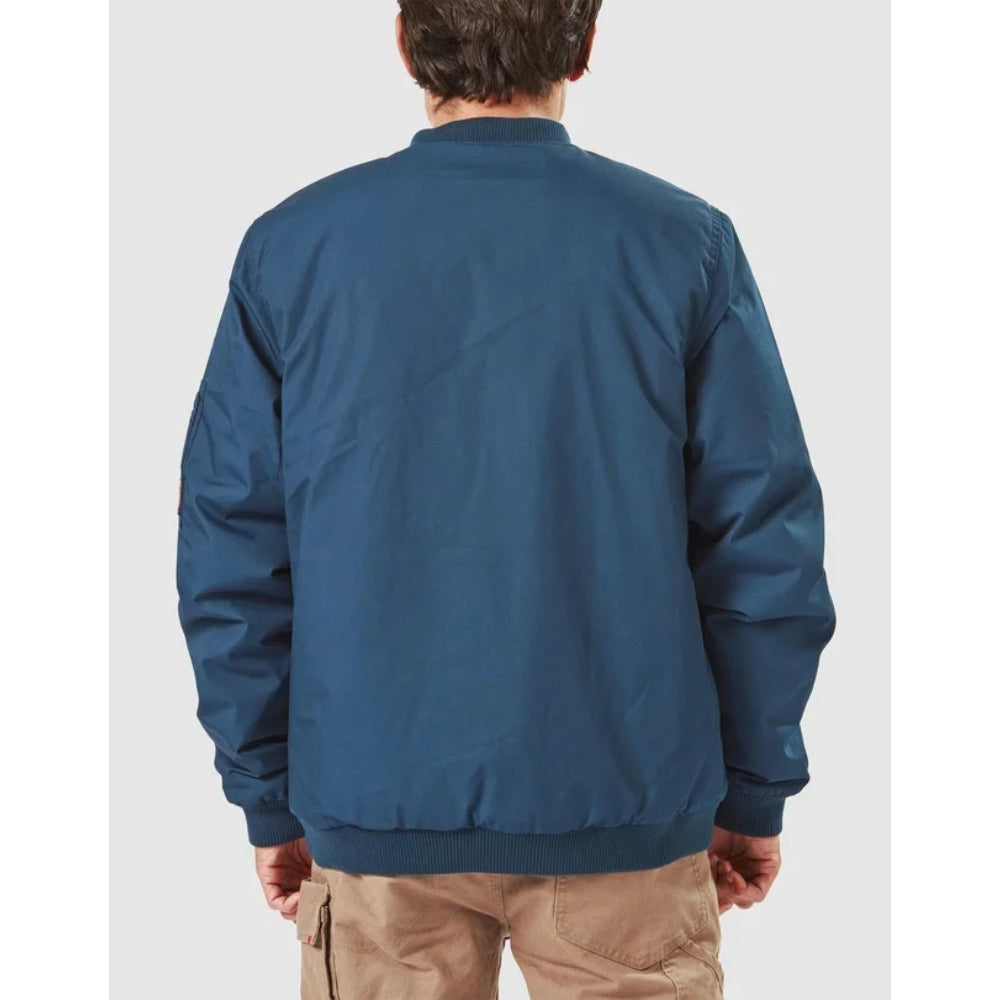 The Volcom Workwear Jacket 2023 in Blue 2