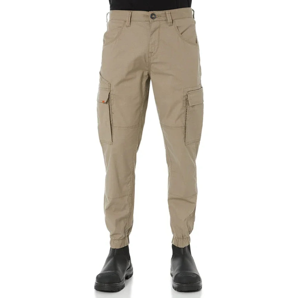 The Volcom Workwear Meter Lightweight Cuff Pants 2023 in Brindle 1