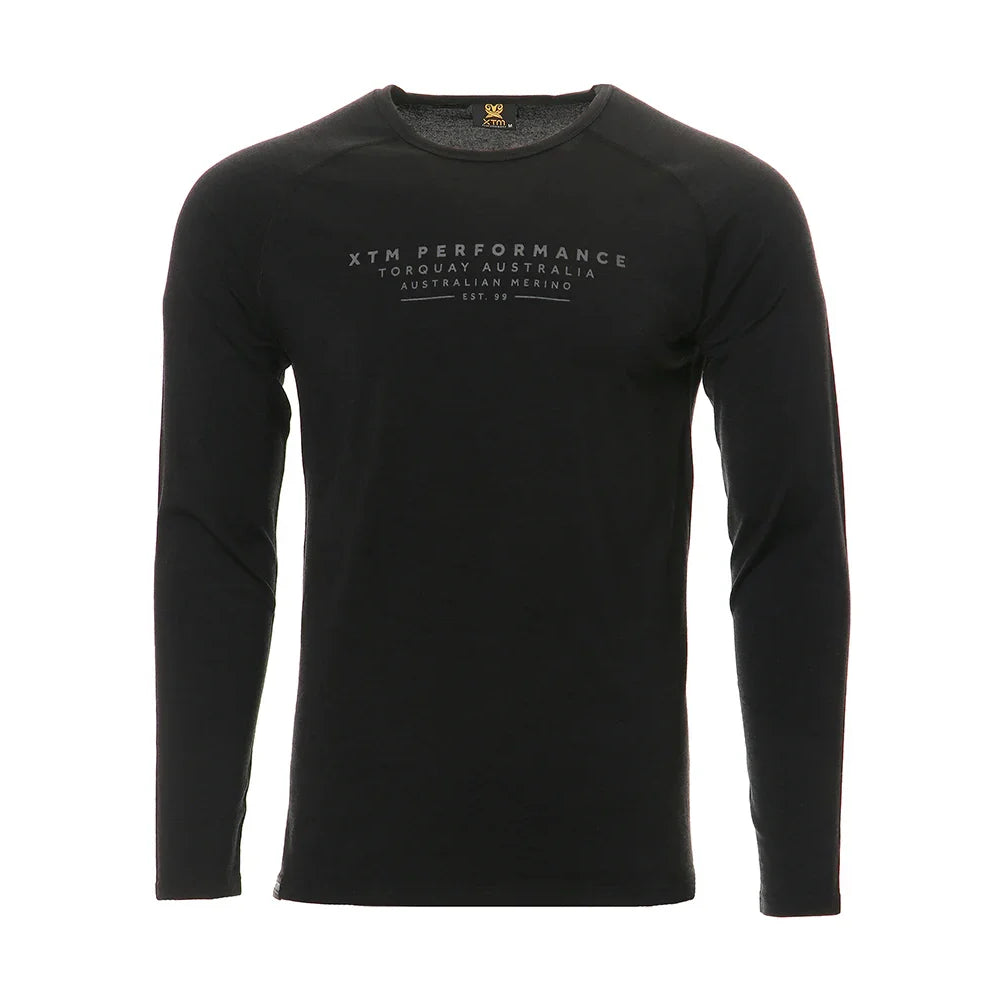 The XTM Adventure 170 Men's Thermal Top 2024 in Black