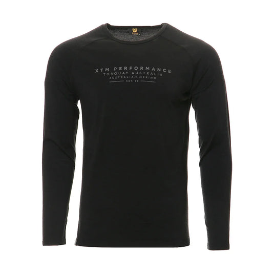The XTM Adventure 170 Men's Thermal Top 2024 in Black