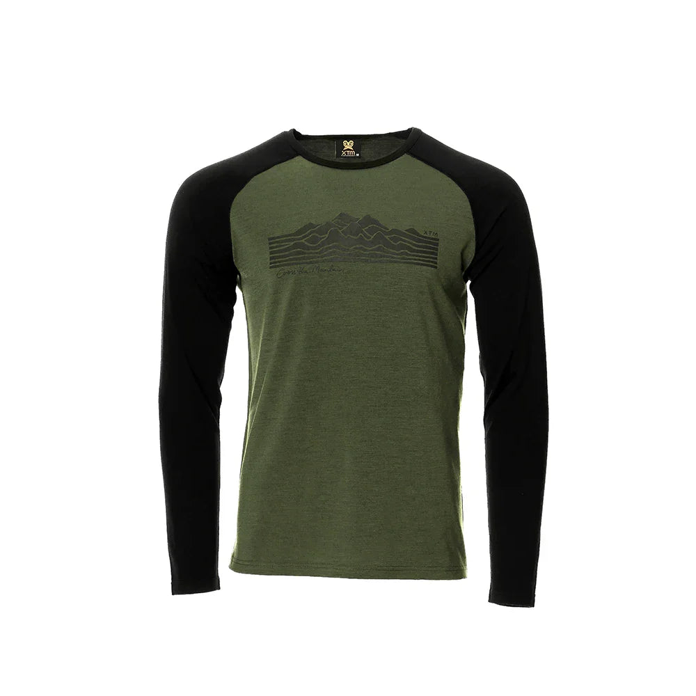 The XTM Adventure 170 Men's Thermal Top 2024 in Forest Green