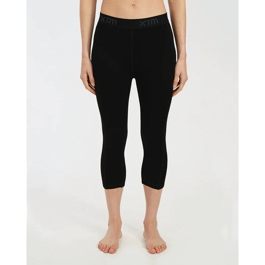 The XTM Merino Women's 3/4 230 Thermal Pants 2023 in Black