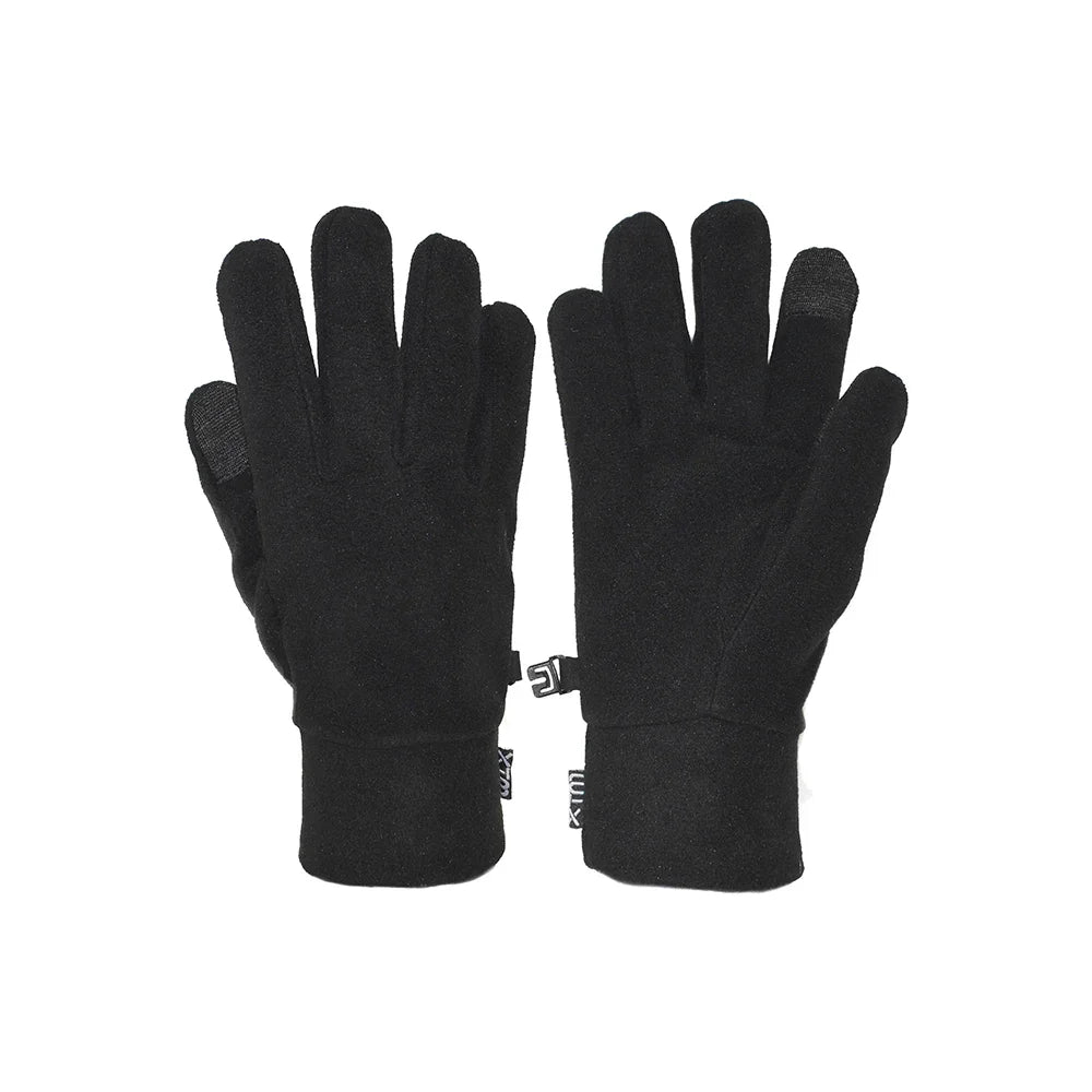 The XTM Muse Fleece Gloves 2023 in Black