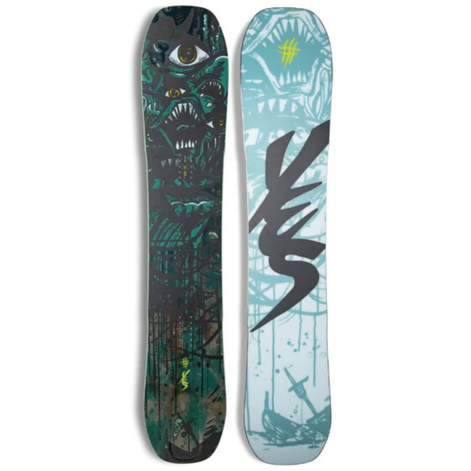 The Yes PYL XTRM Men's Snowboard 2026 in Green