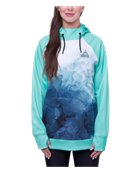 686   WOMEN'S BONDED FLEECE PULLOVER HOODY